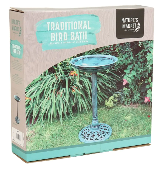 Traditional Bird Bath